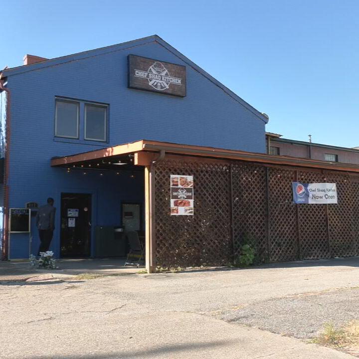 Ribbon cutting of Chef Shaq Kitchen